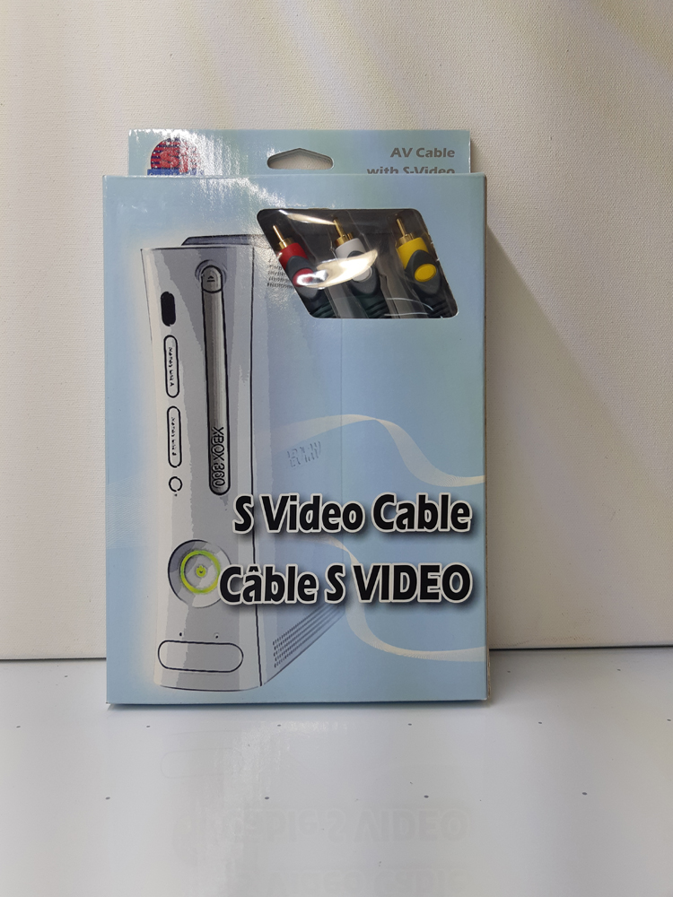 AV and S Video Cables for Xbox 360