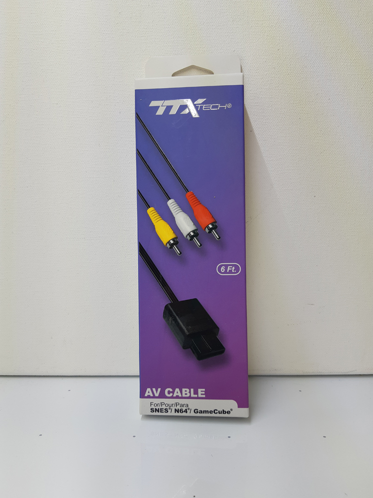 AV Cables for SNES N64 and Gamecube
